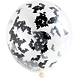 Folat Balloons with bat confetti | 4 pieces