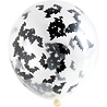 Folat Balloons with bat confetti | 4 pieces Folat Balloons with bat confetti | 4 pieces