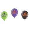 Fröhliche Halloween-Luftballons, 3 Farben – 6 Stück