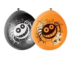 Ballonnen Halloween spinnen | 10 stuks Ballonnen Halloween spinnen | 10 stuks