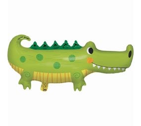 Creative Converting Helium ballon Alligator Krokodillen | 93cm Creative Converting Helium ballon Alligator Krokodillen | 93cm