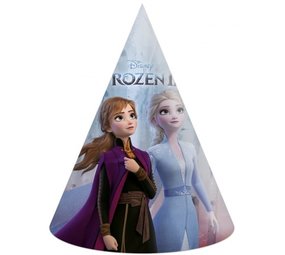Procos Party Frozen 2 Partyhüte | 6 Stück Procos Party Frozen 2 Partyhüte | 6 Stück