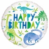Unique Party Dinosaurier-Heliumballon, blau & grün, 45 cm (unaufgeblasen) | pro Stück Unique Party Dinosaurier-Heliumballon, blau & grün, 45 cm (unaufgeblasen) | pro Stück