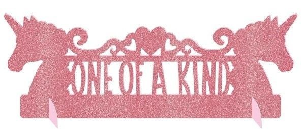 Amscan Magical Unicorn Tafeldecoratie 35,5x12cm | per stuk Amscan Magical Unicorn Tafeldecoratie 35,5x12cm | per stuk