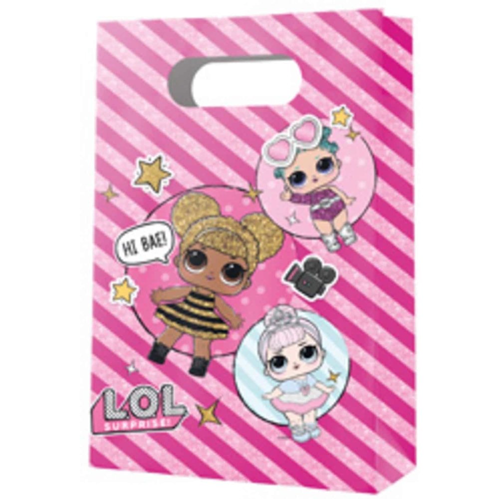 Procos Party LOL Surprise Glitterati Party Bags 16x23cm | 4 pieces