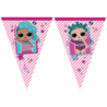 Procos Party LOL Surprise Glitterati Flag Garland 230cm | per piece Procos Party LOL Surprise Glitterati Flag Garland 230cm | per piece