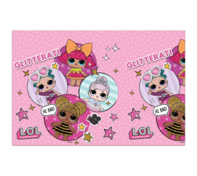 Procos Party LOL Surprise Glitterati Tafelkleed 120x180cm | per stuk Procos Party LOL Surprise Glitterati Tafelkleed 120x180cm | per stuk