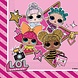 Procos Party LOL Surprise Glitterati Napkins 33x33cm | 20 pieces