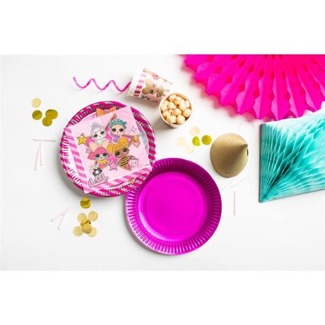 Procos Party LOL Surprise Glitterati Servetten 33x33cm | 20 stuks Procos Party LOL Surprise Glitterati Servetten 33x33cm | 20 stuks