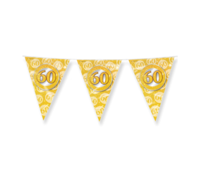 Paper Dreams Garland, 60 Jahre verheiratet, Verkehrsschild | 10 m