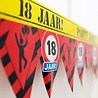 Paper Dreams Afzetlint 18 jaar verkeersbord Partyzone | 12 meter Paper Dreams Afzetlint 18 jaar verkeersbord Partyzone | 12 meter