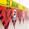 Paper Dreams Barrier tape 21 years traffic sign Party zone | 12 meters Paper Dreams Barrier tape 21 years traffic sign Party zone | 12 meters
