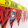 Paper Dreams Afzetlint 70 jaar verkeersbord Partyzone | 12 meter
