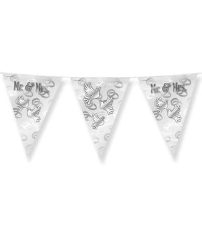 Paper Dreams Hochzeitsgirlande „Herr und Frau“ | 10 Meter