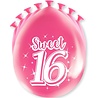Sweet 16th Birthday Party Balloons 30cm | 8 pieces