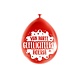Congratulations! Party Balloons 30cm | 8 pieces