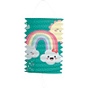Folat Pull Lantern Rainbow Cloud 16cm | per piece Folat Pull Lantern Rainbow Cloud 16cm | per piece