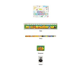 Henbrandt Jungle schrijfset 5-delig | per stuk Henbrandt Jungle schrijfset 5-delig | per stuk