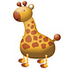 Walking cap giraffe kids - 109 x 89cm