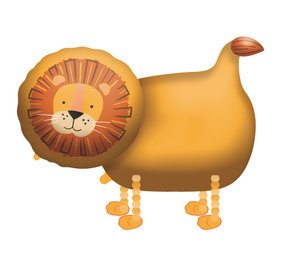 Lionceaux en peluche promenant - 59 x 96 cm