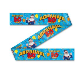 Paper Dreams Ruban de signalisation Abraham Cartoon 50 ans 12 mètres | à l'unité