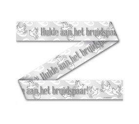 Paper Dreams Barrier tape Tribute to the bridal couple | 12 mtr
