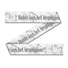 Paper Dreams Afzet lint Hulde aan het bruidspaar | 12 mtr Paper Dreams Afzet lint Hulde aan het bruidspaar | 12 mtr