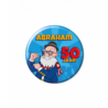 Paper Dreams Abraham Cartoon 50 Years Button 5.5cm | per piece Paper Dreams Abraham Cartoon 50 Years Button 5.5cm | per piece