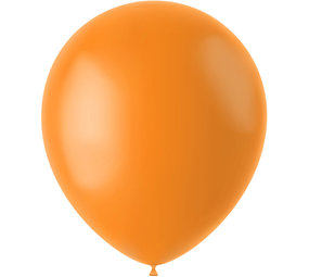 Folat Tangerine Orange Balloons 33cm | 10 of 100 pieces