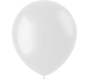 Folat Coconut White Balloons 33cm | 10 or 100 pieces