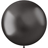 Folat Ballon Donker Grijs Metallic XL 48cm | 5 stuks Folat Ballon Donker Grijs Metallic XL 48cm | 5 stuks