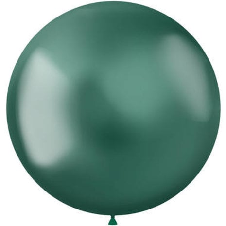 Ballon intens groen metallic XL 48cm | 5 stuks Ballon intens groen metallic XL 48cm | 5 stuks