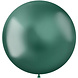 Intense green metallic balloon XL 48cm | 5 pieces
