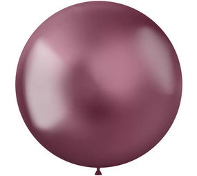 Folat Intense pink metallic balloon XL 48cm | 5 pieces