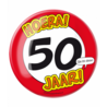 Paper Dreams Button XL 50 Jahre Verkehrsschild | pro Stück