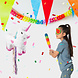 Pinata knuppel met blinddoek Pinata knuppel met blinddoek
