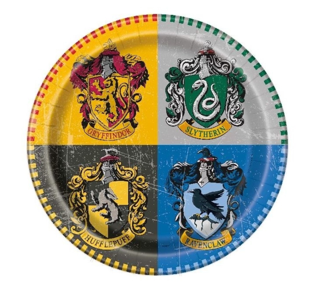 Unique Party Assiettes Harry Potter 22 cm | 8 pièces