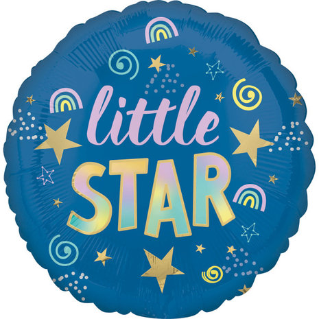 Helium ballon Sleepy Little Star | 43cm Helium ballon Sleepy Little Star | 43cm