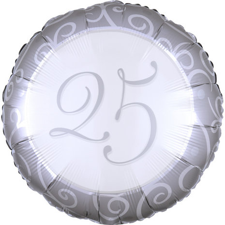 Helium balloon 25 years married | 43cm