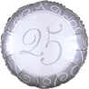 Helium balloon 25 years married | 43cm Helium balloon 25 years married | 43cm