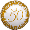 Helium balloon 50 years married | 43cm Helium balloon 50 years married | 43cm