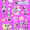 WeFiesta Minnie Mouse Glitzer-Aufkleber in Rosa | pro Bogen WeFiesta Minnie Mouse Glitzer-Aufkleber in Rosa | pro Bogen