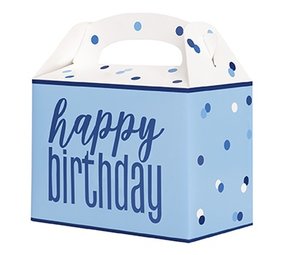Unique Party Feestbox Happy Birthday | 6 stuks Unique Party Feestbox Happy Birthday | 6 stuks