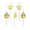 Paper Dreams Party candles 6 years | 10 cm Paper Dreams Party candles 6 years | 10 cm