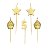 Paper Dreams Party kaarsjes 5 jaar | 10 cm Paper Dreams Party kaarsjes 5 jaar | 10 cm