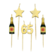 Paper Dreams Party candles 65 years | 10 cm