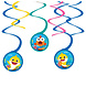 Amscan Baby Shark Swirl Hanging Decoration | 6 pieces