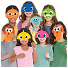 Amscan Baby Shark Masken | 8 Stück Amscan Baby Shark Masken | 8 Stück