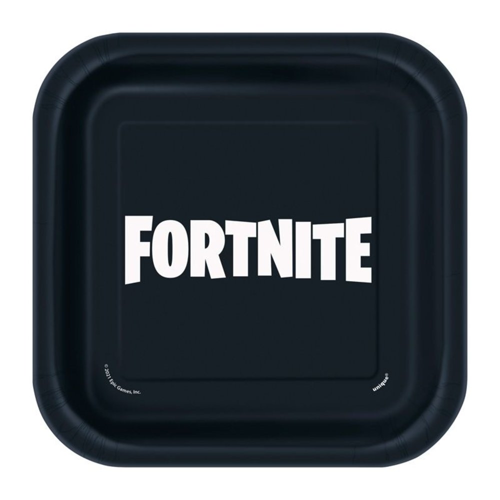 Unique Party Fortnite signs 18cm | 8 pieces