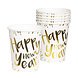 Bekers Happy New Year 210ml | 10 stuks Bekers Happy New Year 210ml | 10 stuks